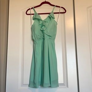 BCBGeneration Mint Green Midi Dress